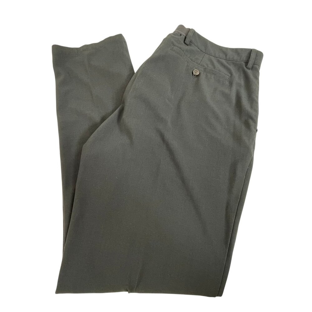 Rohan UV Protective UPF 40 Pants Mens 38R Black Pockets Straight Performance